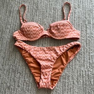 Dippin’ Daisy’s Gigi Bikini Top and Nocturnal Bottoms Set